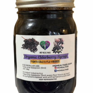 16oz Organic Herbal Infused Elderberry Syrup